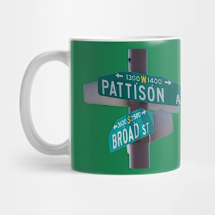 Broad and Pattison Sign Mug